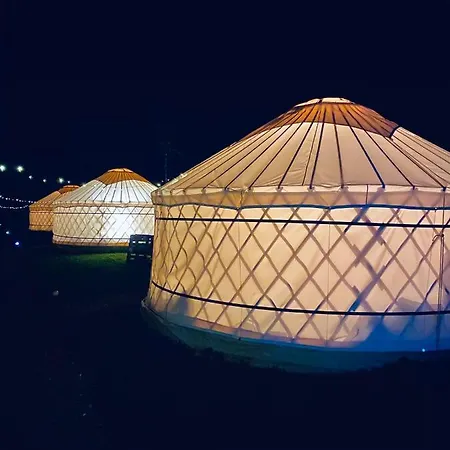 Luxury tent Glamping Iurte Mongole Spiritul Zimbrului Vama Buzaului