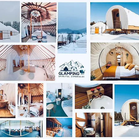Glamping Iurte Mongole Spiritul Zimbrului Luxe tent Vama Buzăului