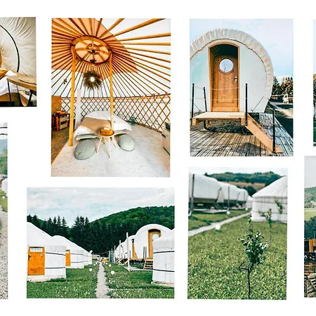 Glamping Iurte Mongole Spiritul Zimbrului Luxe tent
